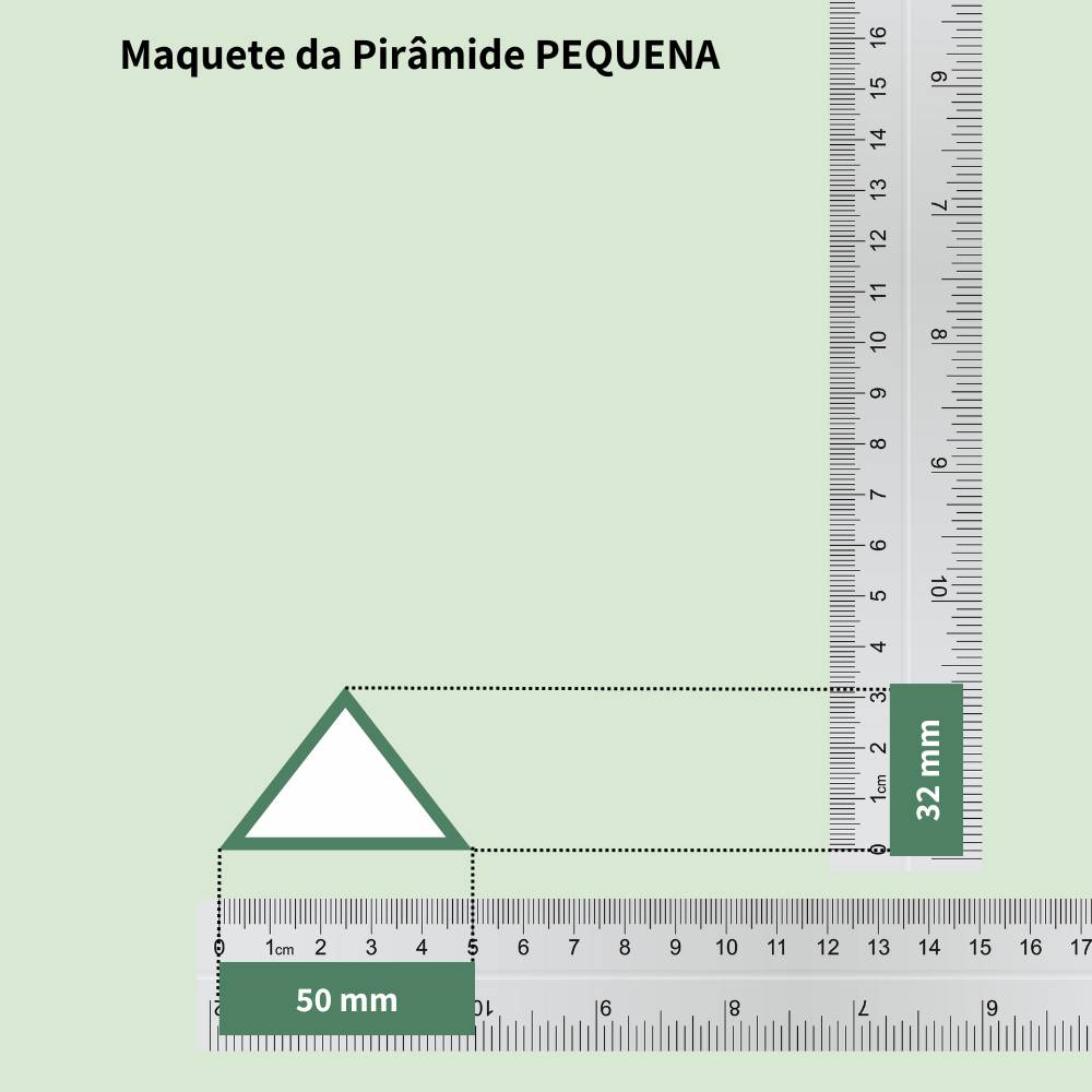 Pirámide 3D - Violeta