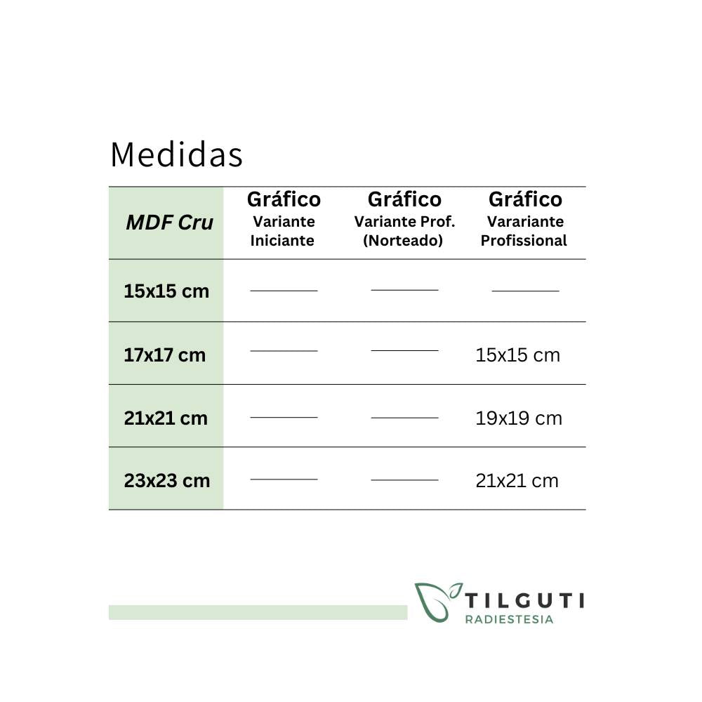 008. AntiDor | Gráfico Radiestésico em MDF Cru