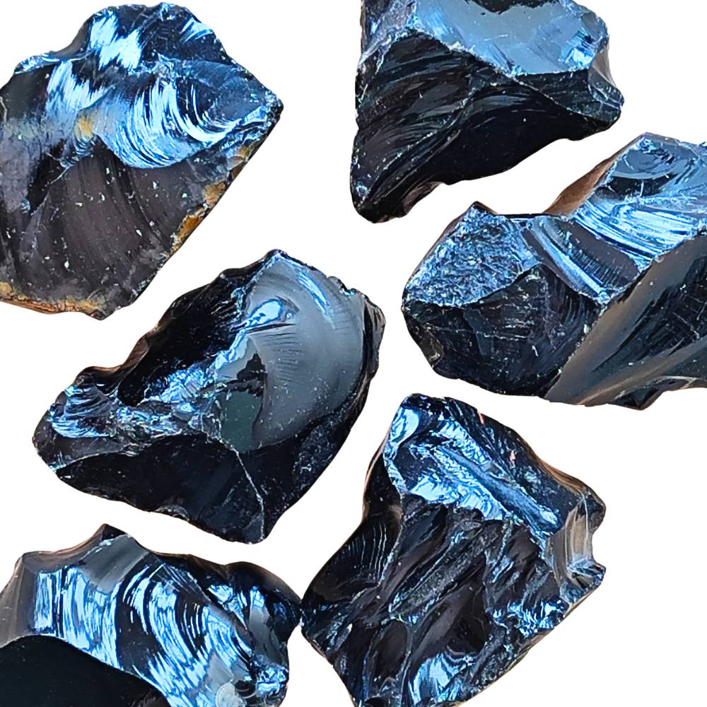 Obsidiana Negra Bruto