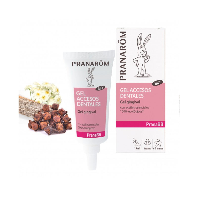 Gel orgánico para la primera dentición PranaBB (15 ml)