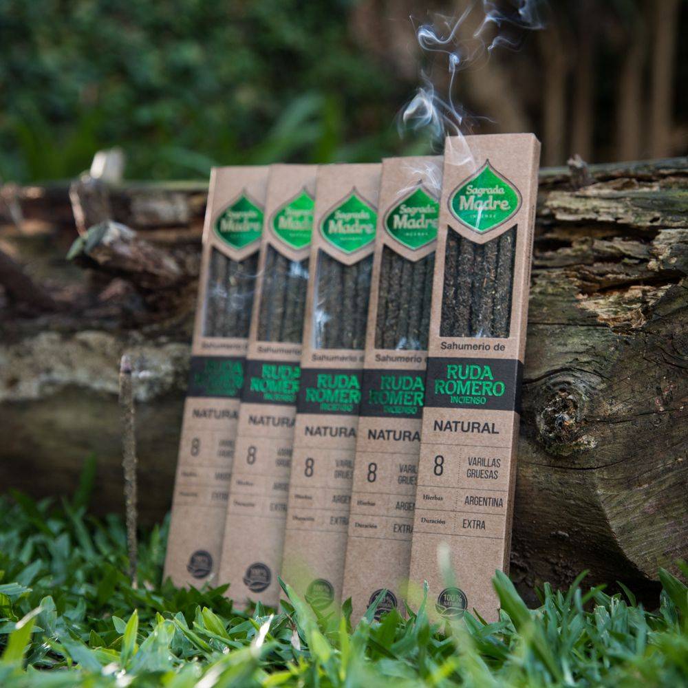 Incenso Natural de Alecrim, Arruda e Olíbano – Sagrada Madre