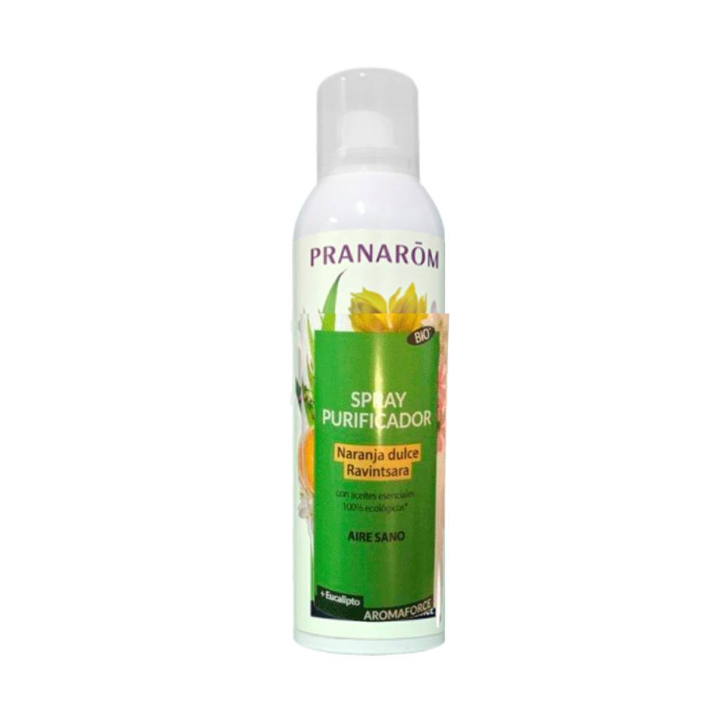 Spray purificador orgánico de naranja dulce y ravintsara Aromaforce (150 ml)