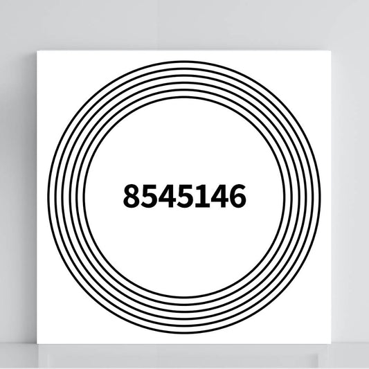 Gráfico Radiestésico Harmonia Familiar em PVC branco 21x21 cm – Produção própria TILGUTI Portugal.