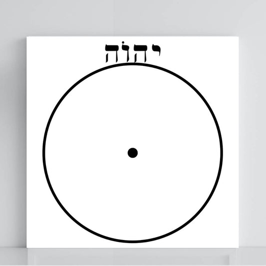 Gráfico Radiestésico IAVÉ em PVC branco 21x21 cm – Produção própria TILGUTI.