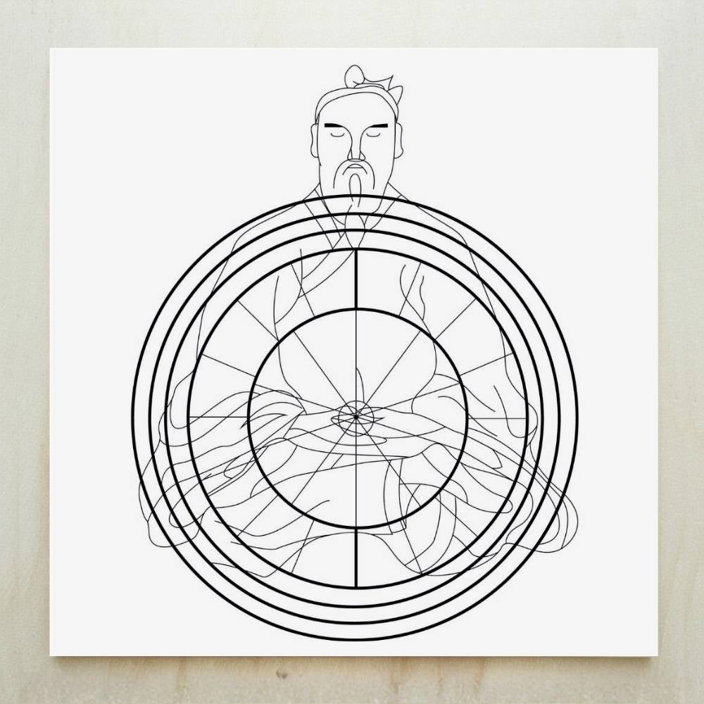 131. Yogi Amplificador II | Gráfico Radiestésico em PVC