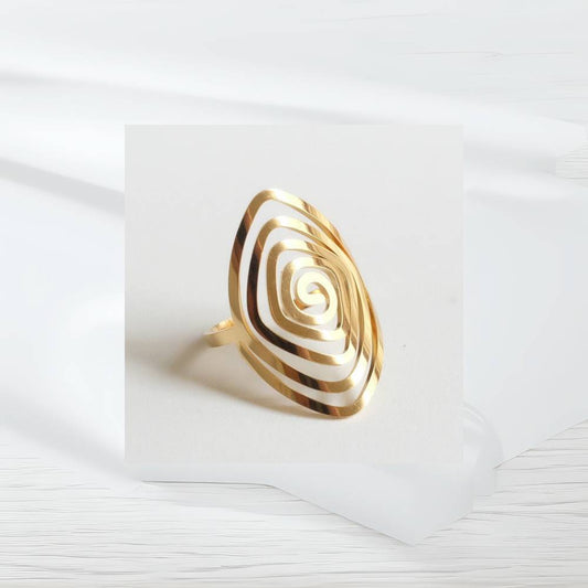 Anillo espiral de acero