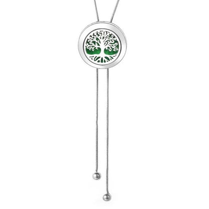 Difusor personal - Collar árbol de la vida (acero inoxidable)