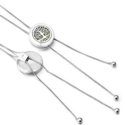 Difusor personal - Collar árbol de la vida (acero inoxidable)