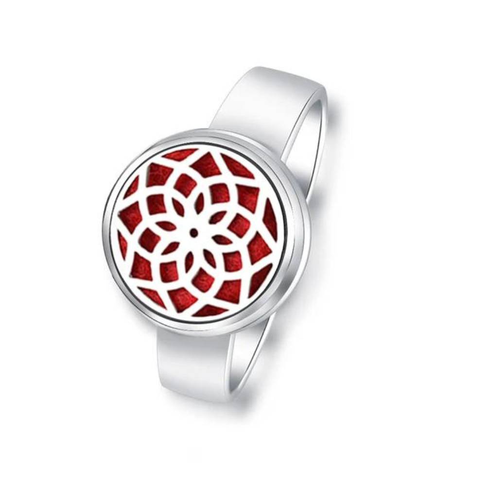 Difusor personal - Anillo de mandala (acero inoxidable)