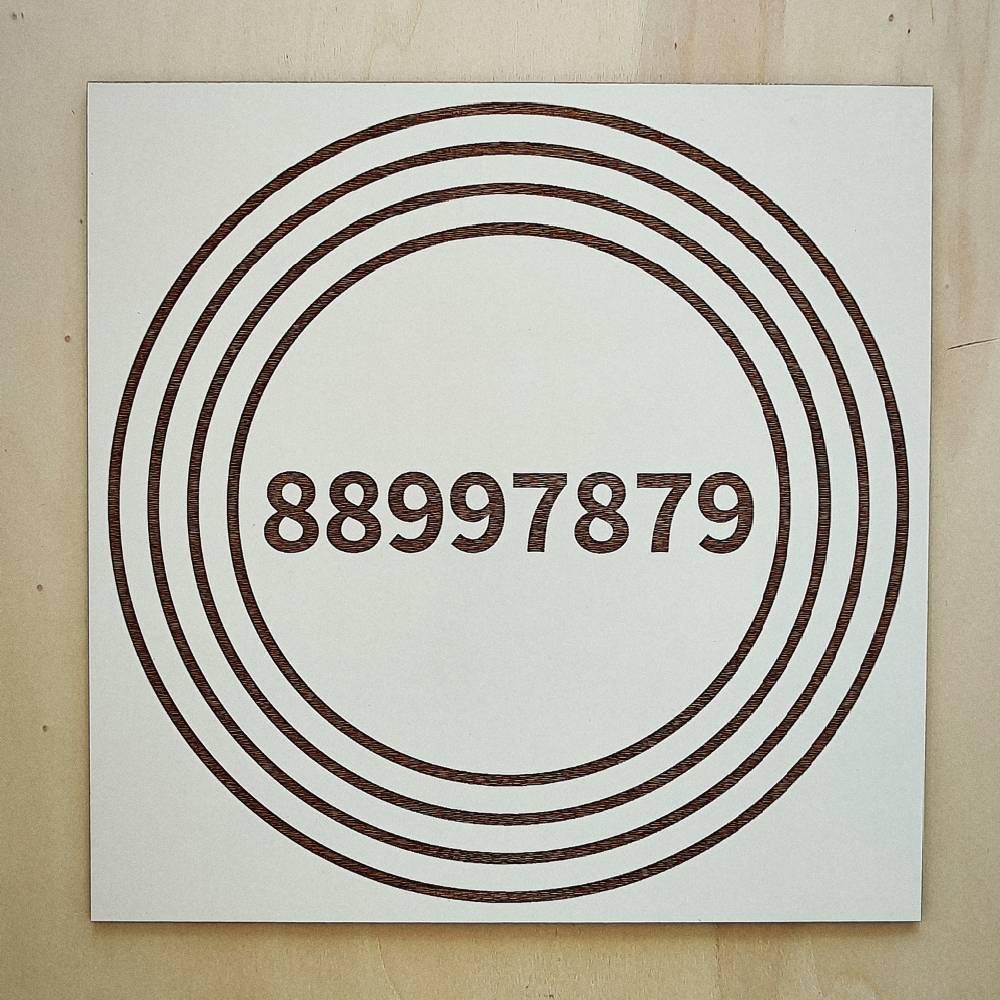 008. Antidor | Gráfico Radiestésico em MDF Lacado