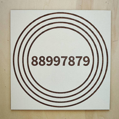 008. Antidor | Gráfico Radiestésico em MDF Lacado