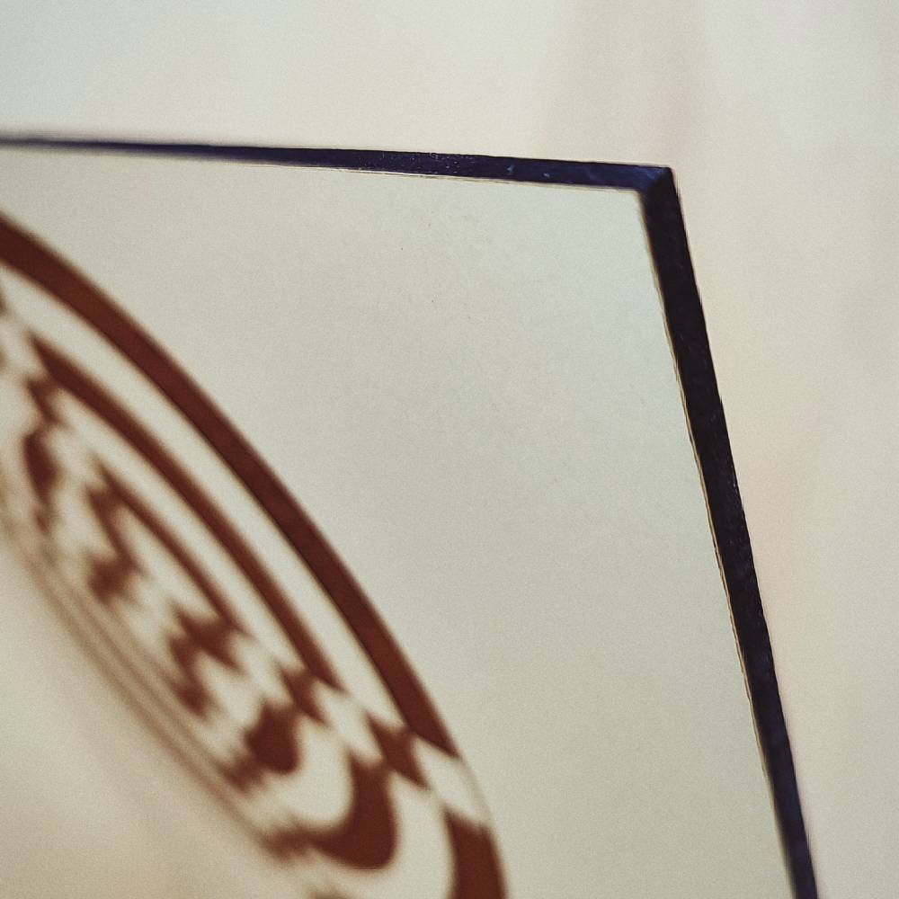 034. Cruz Atlante | Gráfico Radiestésico em MDF Lacado