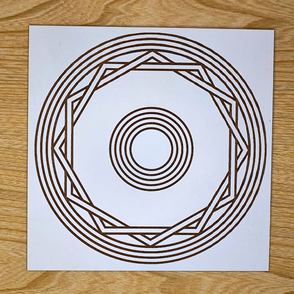 025. Energizante | Cuadro Radiestésico en MDF Lacado