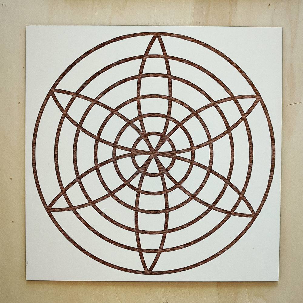 021. Harmonia | Gráfico Radiestésico em MDF Lacado