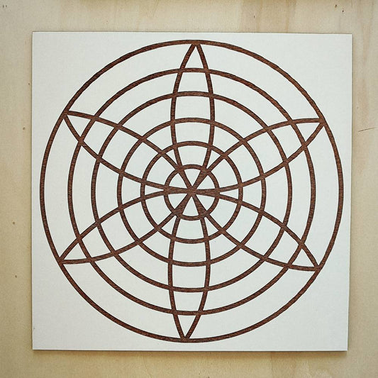 021. Harmonia | Gráfico Radiestésico em MDF Lacado