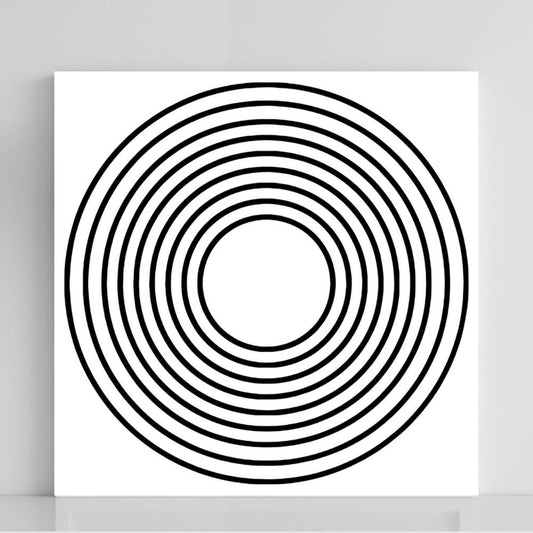 007. Nove Círculos | Gráfico Radiestésico em PVC