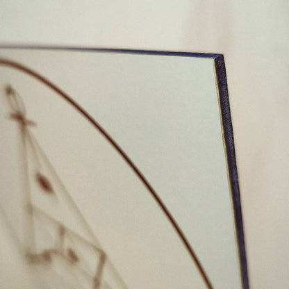 016. SCAP Cabalístico | Gráfico Radiestésico em MDF Lacado