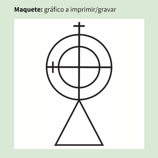 158. AntiOndas | Gráfico Radiestésico em MDF Lacado