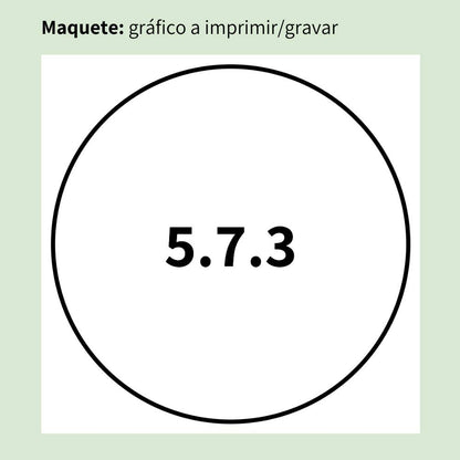 159. Autoestima 5.7.3 | Gráfico Radiestésico em MDF Cru
