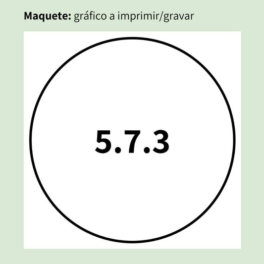 159. Autoestima 5.7.3 | Gráfico Radiestésico em MDF Cru