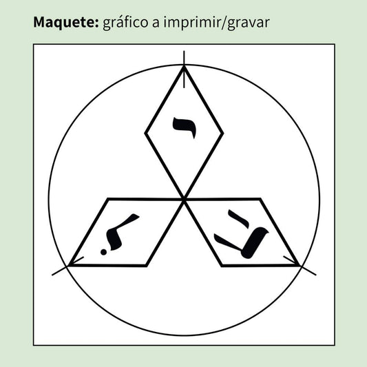 160. Compensador Mindtron | Gráfico Radiestésico em MDF Lacado