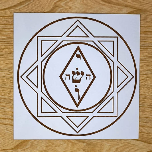 036. Energía Divina | Cuadro Radiestésico en MDF Lacado