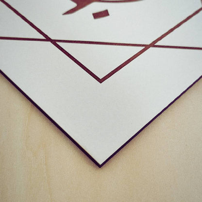 144. Krim | Gráfico Radiestésico em MDF Lacado