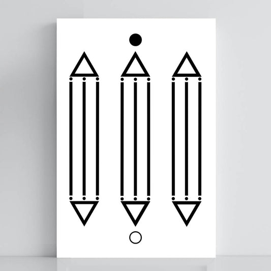 018. Luxor 1 | Gráfico Radiestésico em PVC