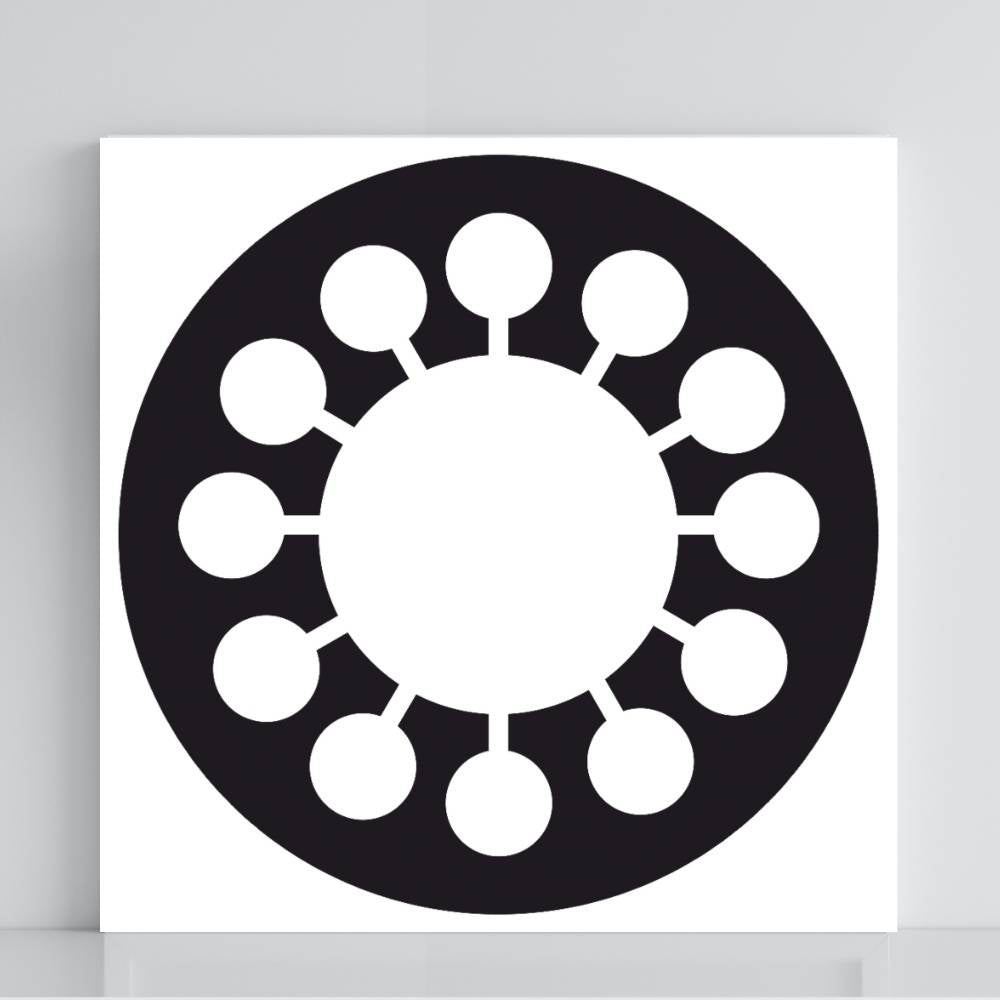 074. Magnetron 2 | Gráfico Radiestésico em PVC