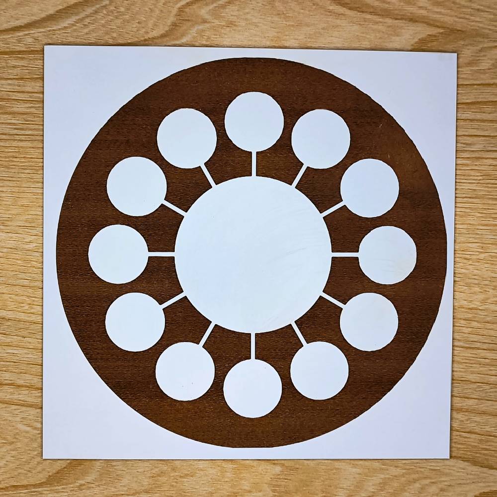 074. Magnetron | Gráfico Radiestésico em MDF Lacado