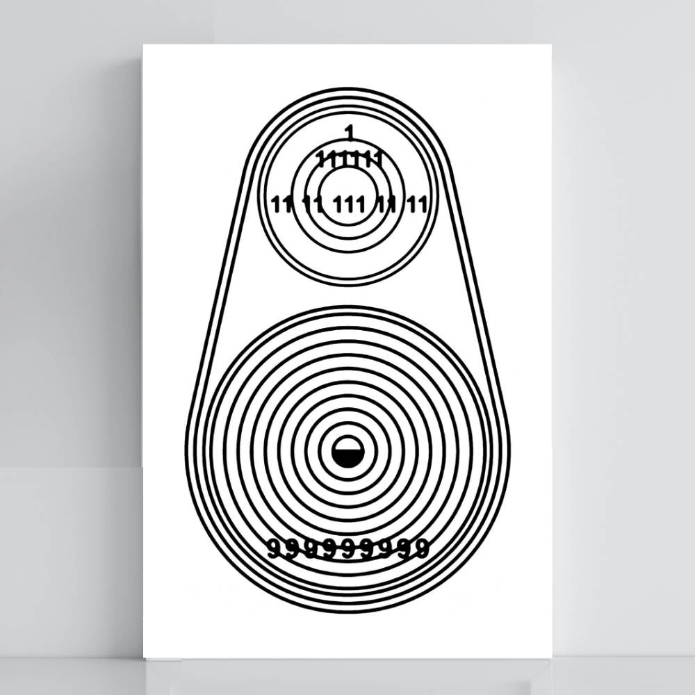 027. Relax Sono | Gráfico Radiestésico em PVC