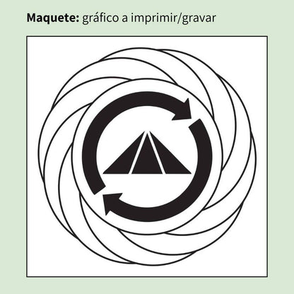 022. Torbellino Próspero | Cuadro Radiestésico en MDF Lacado