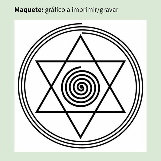 043. Acelerador | Cuadro radiestésico en MDF crudo