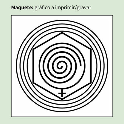 024. Desenredante de relaciones | Cuadro Radiestésico en MDF Lacado