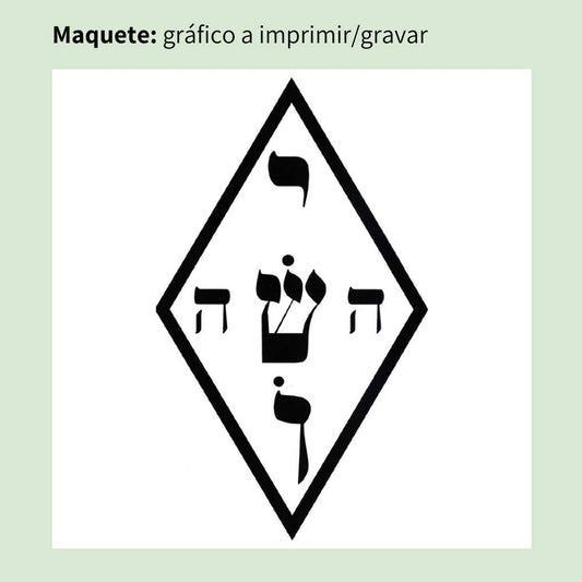 013. Yoshua 2 | Gráfico Radiestésico em MDF Cru