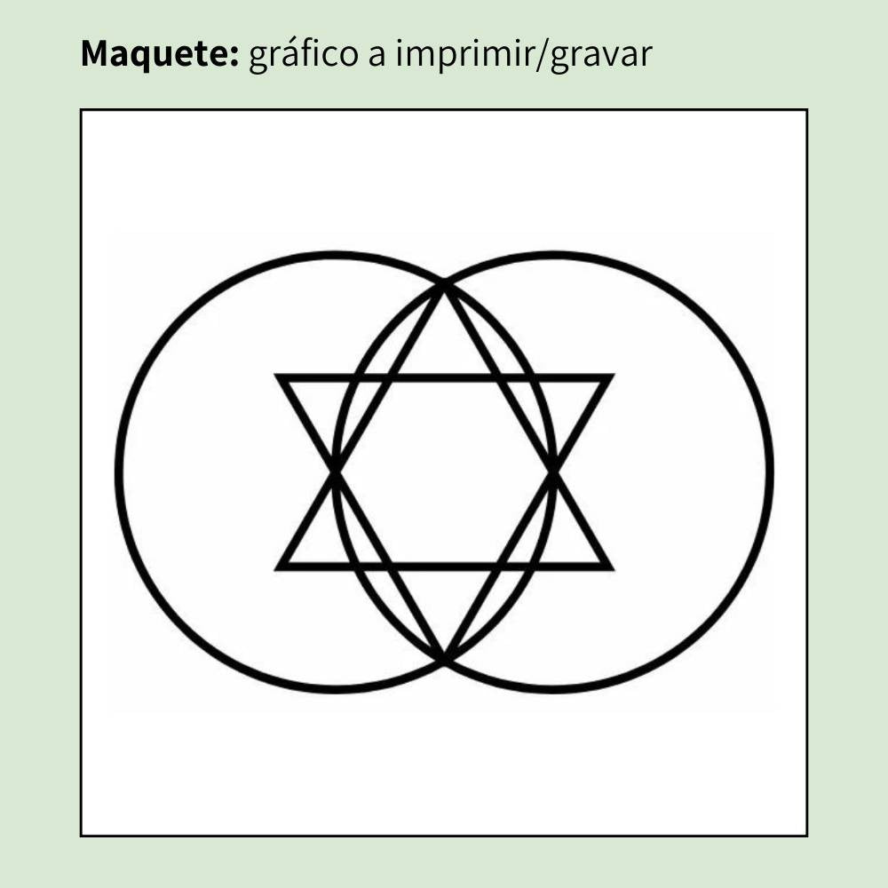 028. Vésica Piscis | Cuadro Radiestésico en MDF Lacado