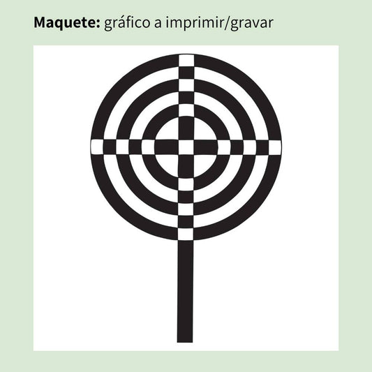 034. Cruz Atlante | Cuadro radiestésico en MDF crudo