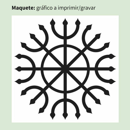 113. Devadata | Gráfico Radiestésico em MDF Cru