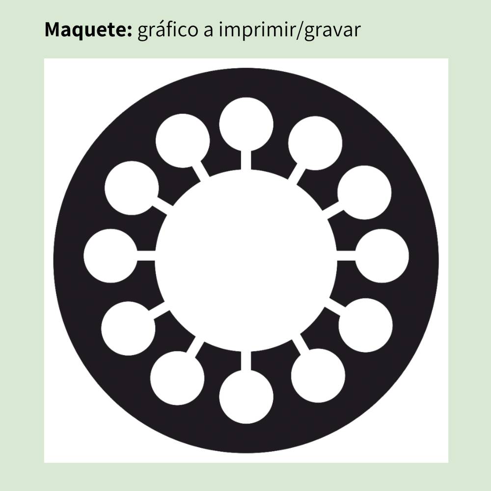 074. Magnetron 2 | Gráfico Radiestésico em MDF Cru