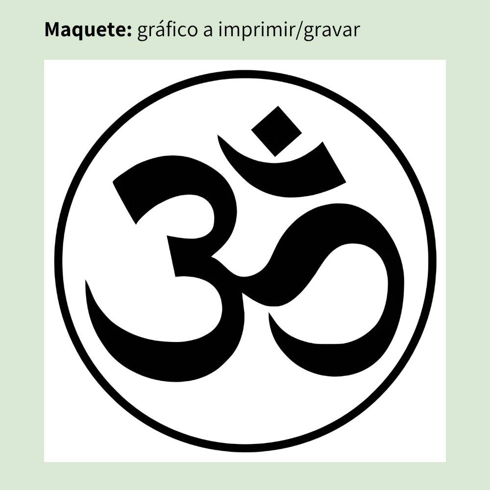178. Om | Gráfico Radiestésico em MDF Lacado