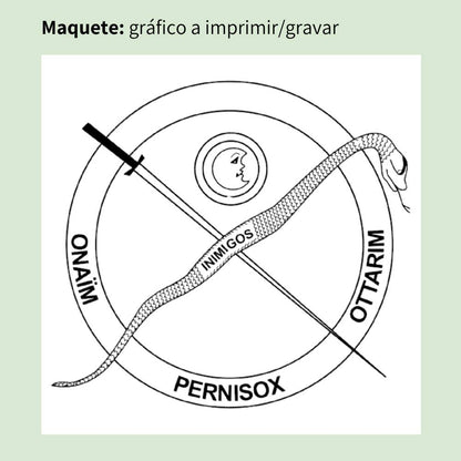 071. Diafragma | Cuadro radiestésico en MDF crudo