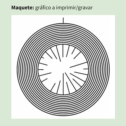 103. Revitalizador Hidromolecular | Cuadro radiestésico en MDF crudo