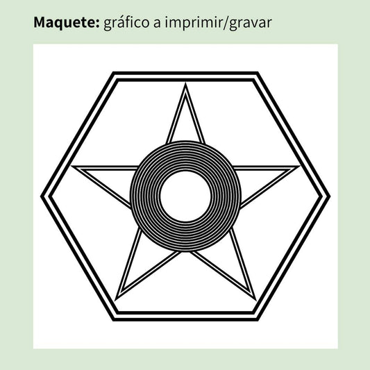 123. Regulador hormonal | Cuadro radiestésico en MDF crudo