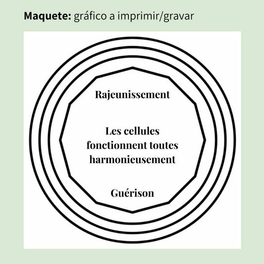 097. Rejuvenescedor 2 | Gráfico Radiestésico em MDF Cru