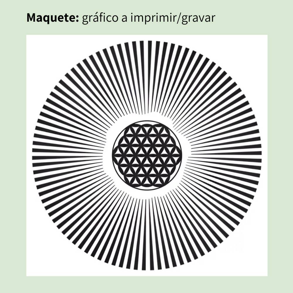 112. Sol de Vida | Cuadro radiestésico en MDF crudo
