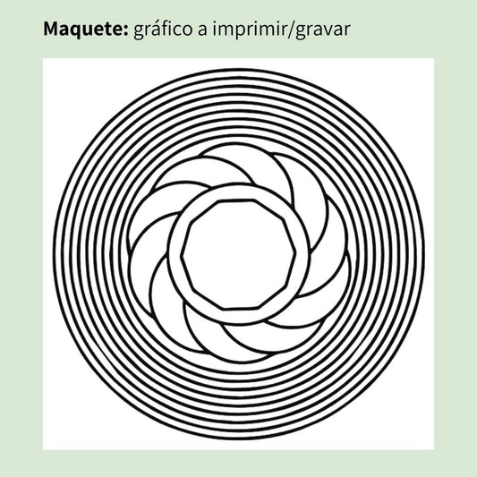 020. Trígono | Cuadro radiestésico en MDF crudo