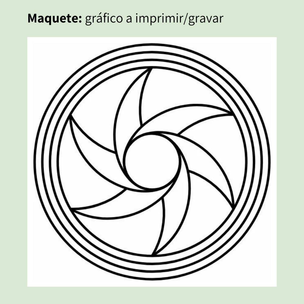 029. Trituradora | Cuadro radiestésico en MDF crudo