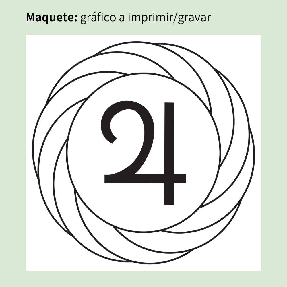 051. Torbellino con Júpiter | Cuadro radiestésico en MDF crudo