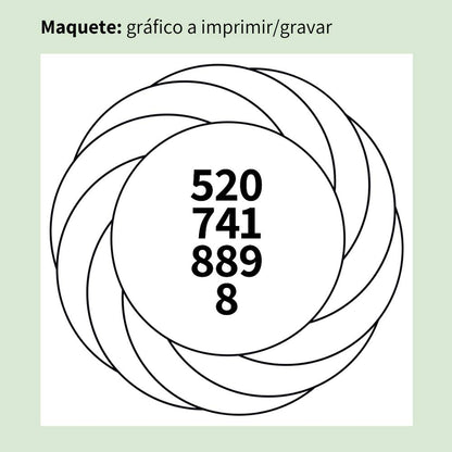 127. Materialización del Torbellino | Cuadro radiestésico en MDF crudo