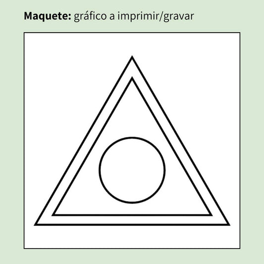 015. Triángulo | Cuadro Radiestésico en MDF Lacado